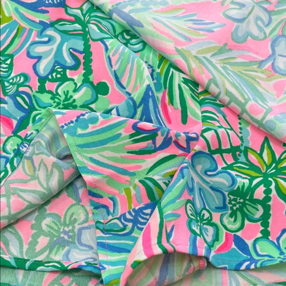 Lilly Pulitzer Donna square neck romper size 12 - Picture 9 of 13